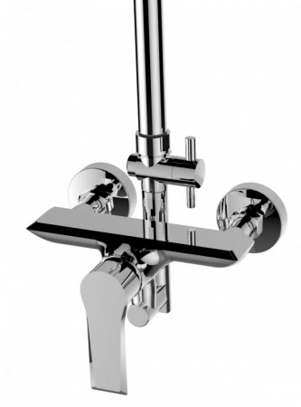 Душевая система (стойка) BelBagno Bocco BB-COLD-U-CRM фото