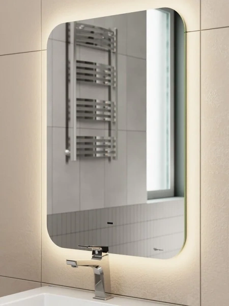 Зеркало с подсветкой, сенсорным выключателем и подогревом Uperwood Aurora ZAurora5070 50x70 фото