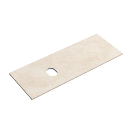 Столешница без отверстия под смеситель Sancos TT120A2L 120 см, kreman фото