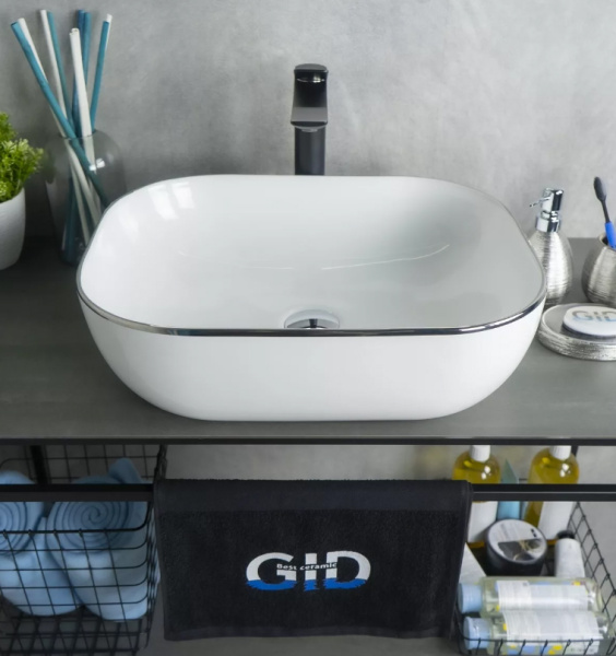 Накладная раковина GID D1302H011 50,5х40,5 фото