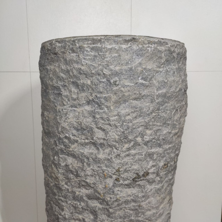 Раковина напольная из мрамора Grey MN-01498 (43*43*90) фото