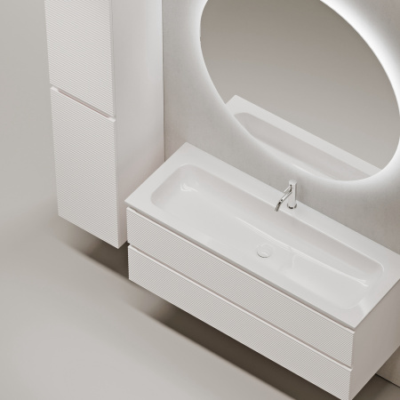 Тумба под раковину Sancos Folk FL120W белая фото