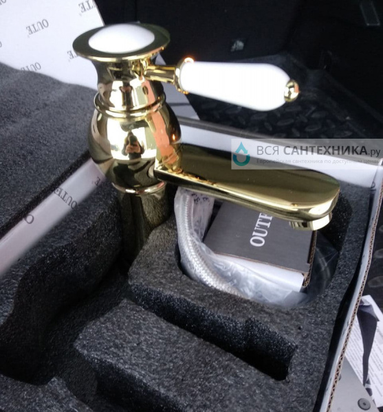 Смеситель для раковины Oute T9010 T9011G фото