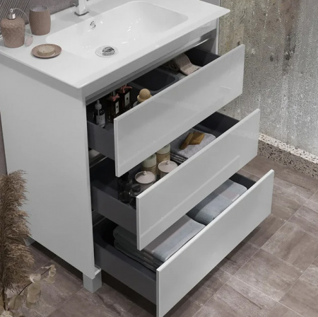 Тумба под раковину Smile Фреш 80 00-00003405 фото