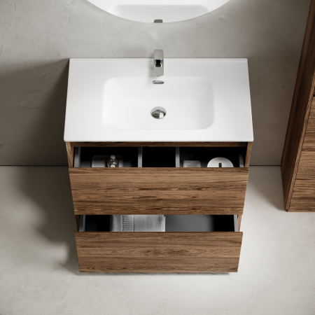 Тумба под раковину Sancos Libra Floor LB80FECH дуб чарльстон фото