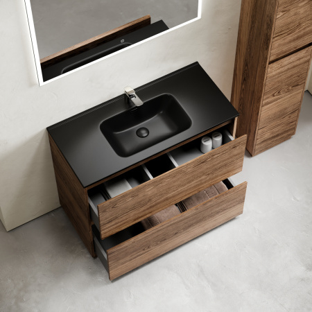 Тумба под раковину Sancos Libra Floor LB100FECH дуб чарльстон фото