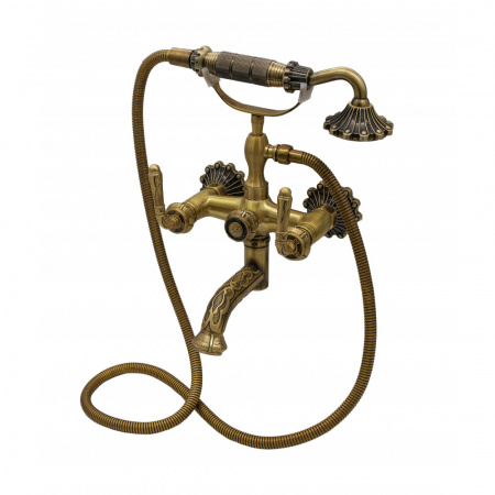 Смеситель для ванны с душем Milacio Carletta MC.303.BR бронза фото