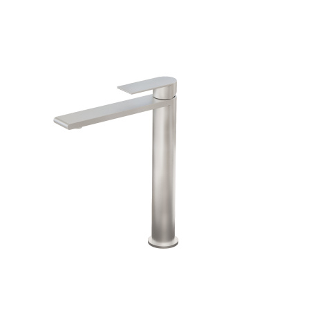 Высокий смеситель для раковины Vincea Vogue VBF-2VS2BN брашированный никель фото