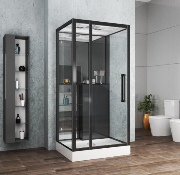 Душевая кабина Grossman GR266 90x100 черная фото