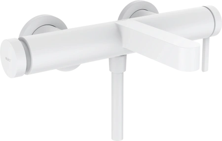 Смеситель для ванны с душем Hansgrohe Finoris 76420700 белый матовый фото