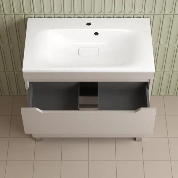 Тумба напольная Style Line Остин 80 ЛС-00002397 крем фото