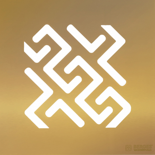 Душевой трап Berges Wasserhaus Zentrum Antik 092464 10 см фото