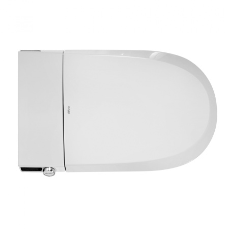 Электронный унитаз-биде импульсный Abber Bequem AC1119S с инсталляцией AC0101P2 фото