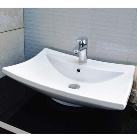 Накладная раковина CeramaLux N 9111 60х46 фото