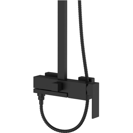 Душевая система Agger Great A2893344 Черная матовая фото