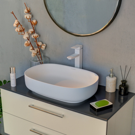 Накладная раковина Montebianco Conca 540 12020 54x36 фото