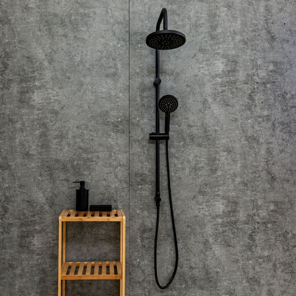 Душевая система Orange Karl M05-932b Черная фото