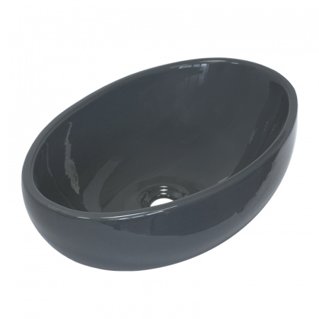 Накладная раковина Sanita luxe Ringo RNGSLWB14 53x34 серая фото