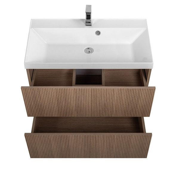 Тумба под раковину Art&Max Verona-Push AM-Verona-Push-800-2C-SO-KV кадена вуд фото