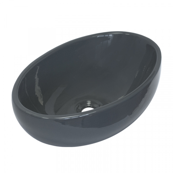 Накладная раковина Sanita luxe Ringo RNGSLWB14 53x34 серая фото