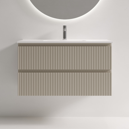 Тумба под раковину Sancos Snob R SNR90/39CE Beige Soft фото