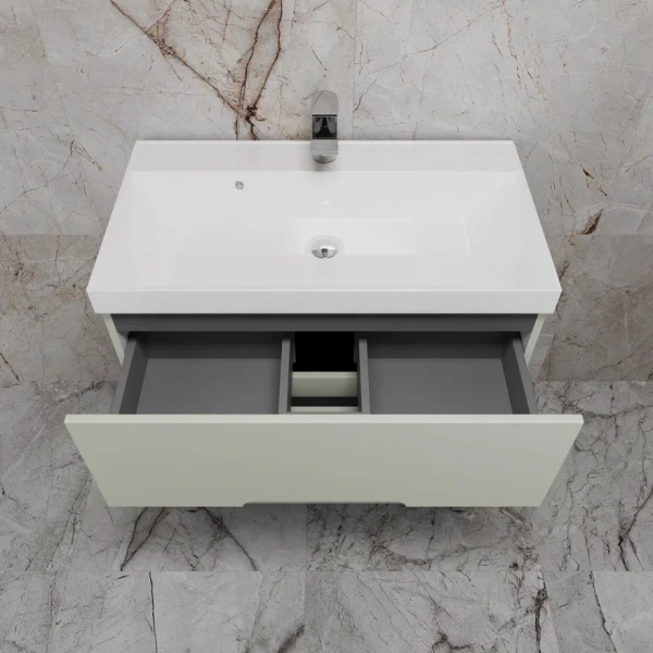 Тумба напольная Style Line Матис 80 ЛС-00002438 олива фото