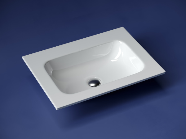 Раковина Ceramica Nova Grace CN7011wx без отверстия под смеситель фото