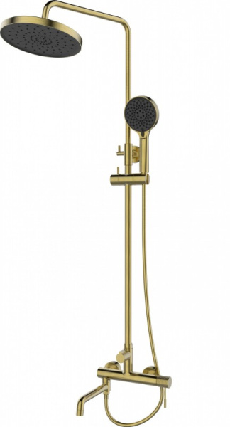Душевая система Esbano DAISY (DS-SG) брашированное золото фото