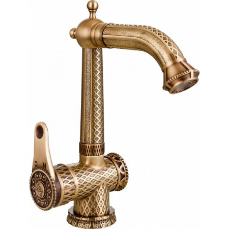 Смеситель для раковины Zorg Antic A 412U-BR фото