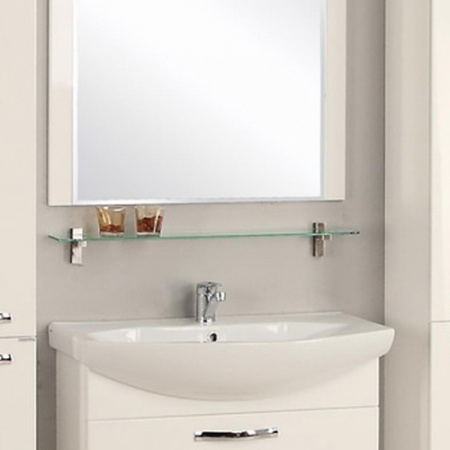 Полка стеклянная Акватон Ария 80 1A144603AA010 фото