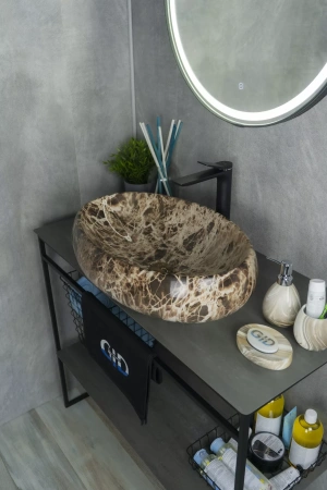 Накладная раковина GID MNC168 59х40 фото