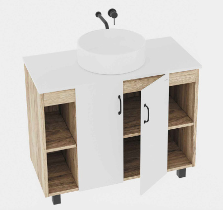 Тумба под раковину Grossman Флай 100 101001 фото