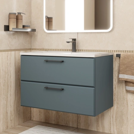 Тумба под раковину Uperwood Foster 80 TFosterNEW80g серый графит фото