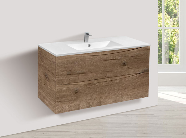 Тумба под раковину Vincea Mia 100 VMC-2MC100VO V.Oak фото