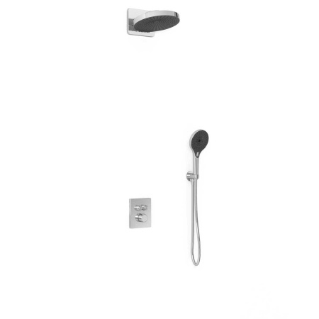 Душевая система скрытого монтажа с термостатом Vincea Inspire VSFW-3I21MT1CH хром фото
