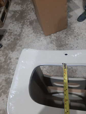 Раковина напольная CeramaLux N G-302 фото