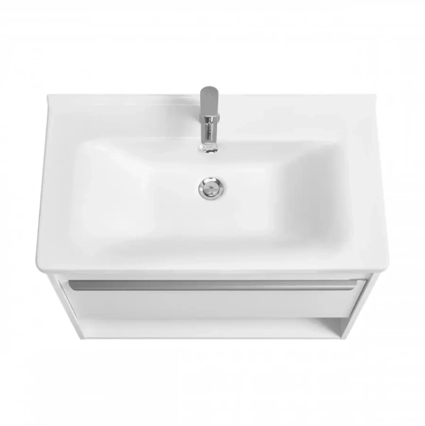 Тумба под раковину Акватон Хоуп 80 1A287301HP2B0 белая матовая фото