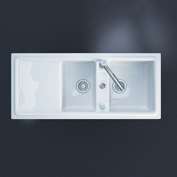 Кухонная мойка Duravit Cassia 7513110000 116x51 фото