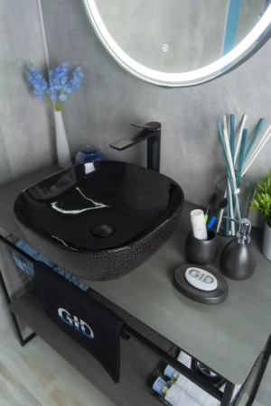 Накладная раковина GID Luxe Line D1301H004 42,5х42,5 фото
