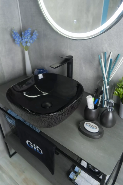 Накладная раковина GID Luxe Line D1301H004 42,5х42,5 фото