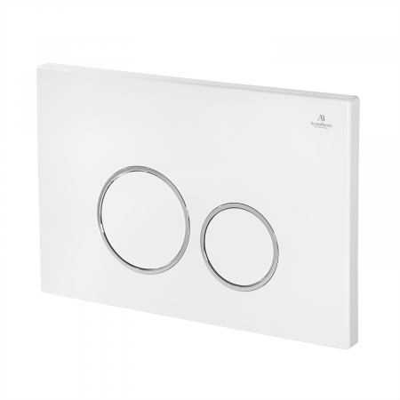 Кнопка смыва AltroBagno Beni Aggiuntivi PFP005AQ белая фото