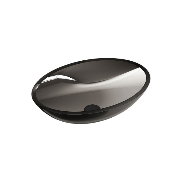 Накладная раковина Vincea VBS-6T11B 50x35 черная фото