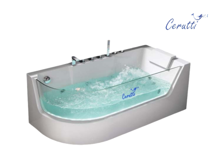 Акриловая гидромассажная ванна (джакузи) Cerutti SPA C-403R 170x80 фото