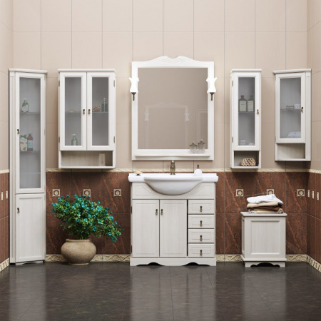 Шкаф подвесной Opadiris Клио 60 Z0000014859 белый матовый фото