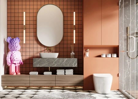 Приставной унитаз безободковый Abber Bequem AC1113 с сиденьем фото