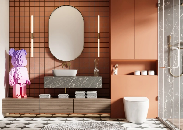 Приставной унитаз безободковый Abber Bequem AC1113 с сиденьем фото