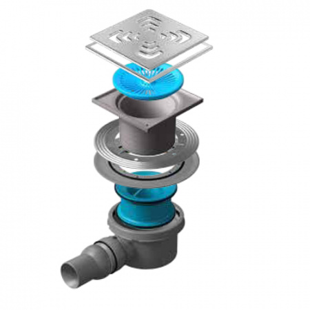 Душевой трап Pestan Confluo Standard Square 1 Mask 13000073 фото