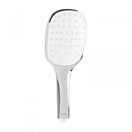 Душевая лейка Omnires Davis DAVIS-RCRB хром/белый фото