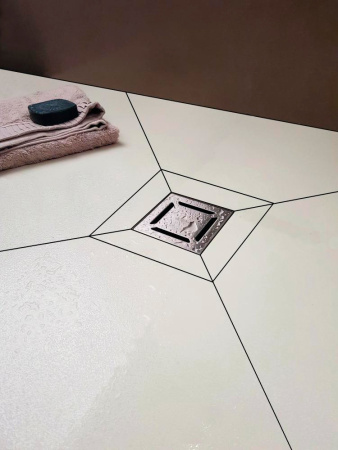 Душевой трап Berges Wasserhaus Platz Norma 091059 15x15 см, хром фото