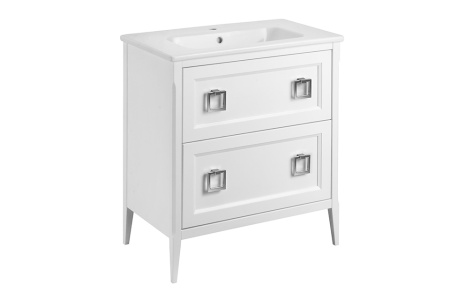 Тумба с раковиной ASB Woodline Рома 80 Н 10855 фото